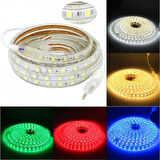 220 Volt Hortum Şerit Led Gün Işığı 20 Metre 220V Led Aydınlatma + Fiş(20M)