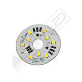 12Volt 5Watt Smd 5630 Ledli Led Modül 10mm Delik Çaplı Beyaz 12V 5W Avize Ledi 40mm(3 Adet)