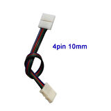 RGB Şerit Led İçin İki Yönlü Hızlı Konnektör Kablo 4 Pin (5 Adet)
