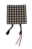WS2812B Matrix Dijital Esnek Ekran 8x8 RGB Led Ayrı Ayrı Adresli Matrix Ekran 5V