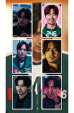 Squid Game Player 246 Park Gyeong-seok oyuncu 246 karışık 8 adet sticker
