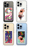 Uncle Grandpa 8li Sticker Set Pizza Steve, Mr. Gus, Grandpa Stickers