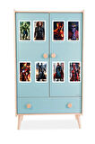 Avangers 8'li Sticker Hulk Thanos BlackWidow Batman Spiderman Ironman Dr.Strange