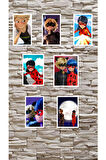 Adrien Agrest  Uğuböceği 8li karışık sticker Set, Adrien Agreste, Kara Kedi , Mucizevi Uğurböceği