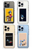 Regular Show 8li karışık sticker Mordecai, Rigbyi Benson, Kasadam, Çakbeşlik stickers