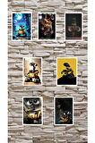 Wall-e VOL-i Robot Gezegen, Tükenen Dünya ikonik animasyon karışık sticker set