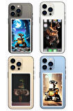 Wall-e VOL-i Robot Gezegen, Tükenen Dünya ikonik animasyon karışık sticker set