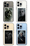 Witcher Dizi Sticker Yennefer - Ciri - Rivialı Geralt - Triss Merigold 8li sticker set