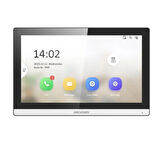 Hikvision DS-KH6350-WTE1 7" Wi-Fi Dokunmatik Ekranlı Çok Yönlü Mikrofon Villa Tipi İnterkom İç Ünite