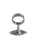 Yuvarlak Ayaklı Açık Askı Borusu Flanşı Mobilya Yuvarlak Boru Flanşı(METAL)(BORU ÇAPI:25MM)(2 ADET)