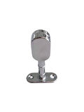 Oval Ayaklı Kapalı Askı Borusu Flanşı Mobilya Oval Boru Flanşı(İÇ ÖLÇÜLERİ EN:15MM BOY:25MM)(2 ADET)