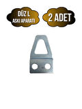 Tablo ve Çerçeve Askı Demiri L Askı Aparatı(METAL)(BOY:35MM EN:20MM)(2 ADET)