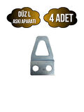 Tablo ve Çerçeve Askı Demiri L Askı Aparatı(METAL)(BOY:35MM EN:20MM)(4 ADET)