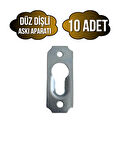 Tablo ve Çerçeve Askı Demiri Dişli Askı Aparatı(METAL)(BOY:40MM EN:15MM)(10 ADET)
