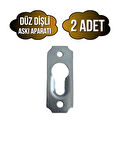 Tablo ve Çerçeve Askı Demiri Dişli Askı Aparatı(METAL)(BOY:40MM EN:15MM)(2 ADET)