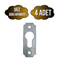 Tablo ve Çerçeve Askı Demiri Düz Askı Aparatı(METAL)(BOY:40MM EN:15MM)(4 ADET)