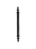 Plastik Siyah Kulp Mobilya ve Dolap Kulpu(SİYAH)(128MM)(2 ADET)