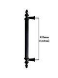 Plastik Siyah Kulp Mobilya ve Dolap Kulpu(SİYAH)(128MM)(2 ADET)