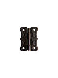 Papatya Tavla Menteşesi Mobilya Kutu Menteşesi(BRONZ)(2 ADET)(EN:3CM BOY:2CM)