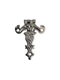 Kelebek Büyük Gümüş Dolap Menteşesi Mobilya Kutu Menteşesi(GÜMÜŞ)(2 ADET)(EN:4CM BOY:7CM)