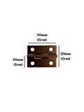 Bronz Tavla Menteşesi Mobilya Kutu Menteşesi(BRONZ)(2 ADET)(EN:3CM BOY:2CM)