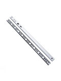 Teleskobik 17MM Çekmece Rayı Gömme Bilyeli İnce Ray(17MM)(31CM)(2 TAKIM)(KROM)