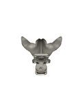 Melek 1.5cm Metal Ayak Çeyiz ve Hediye Kutusu Mobilya Ayağı(1.5CM)(GÜMÜŞ)(2 ADET)