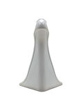 Lüx Lükens Beyaz 20cm Plastik Ayak Mobilya Masa ve Dolap Ayağı(BEYAZ)(20CM)(2 ADET)