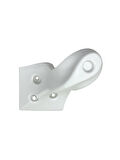 Lüx Lükens Beyaz 13cm Plastik Ayak Mobilya Masa ve Dolap Ayağı(BEYAZ)(13CM)(1 ADET)