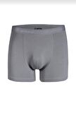  41 ERKEK LİKRALI BOXER GRİ 3 ADET