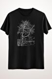 Erkek Siyah Abstract Winter Tree - Ds1173