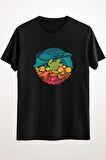 Erkek Siyah Aquatic Rainbow - Ds1241