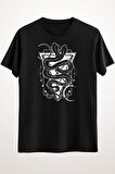 Erkek Siyah Two-headed Snake And The Sigil Of Lucifer - Ds1494