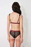 YILBAŞI SİMLİ KIRMIZI LASTİKLİ SİYAH BRALET TAKIM DS200250BR