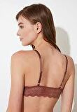 Deep Secret YAKALARI DANTELLI MICRO BRALET DS200475BR