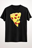 Erkek Siyah Pizza Monster - Ds2553