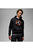 MJ Flight Mvp Fleece Pullover Erkek Yumuşak Sweatshirt