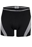  116 ERKEK SİYAH COMFORT MODAL BOXER TEKLİ