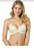 LE JARDİN 9700 BAYAN MİKRO SOFT CUP DESTEKSİZ SÜTYEN TEKLİ