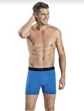 JİBER 321 ERKEK MODAL BOXER ŞORT 6 ADET
