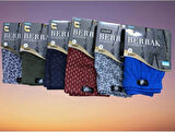 BERRAK 4497 ERKEK MODAL DESENLİ BOXER 6 ADET