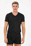  127 ERKEK MODAL SÜPER İNCE KISA KOL V YAKA ATLET 10 ADET