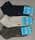 DÜNDAR PLUS 7651 ERKEK TABAN HAVLU PATİK ÇORAP 6 ADET