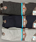 DÜNDAR PLUS 7026 ERKEK PAMUKLU TABAN ALTI HAVLU ÇORAP 6 ADET