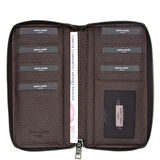 Pierre Cardin Floater Kahve  Unisex Deri Cüzdanı FT11056
