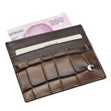 Cacharel Kahve B.Kroko Unisex Deri Kartlık 0244B8K