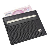 Cacharel Siyah A.Kabuğu Deri Kartlık 0244A3K