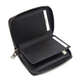 Cacharel Siyah Wint Unisex Deri Cüzdan 24375W17