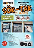 Pratik - Hazır Sineklik 80 X 220 Cm (Sök Tak) Kapı Sinekliği