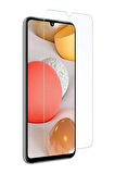 Samsung A04 Ekran Koruyucu Uyumlu Tam Uyumlu Temperli Cam Ekran Koruyucu Kırılmaz Cam